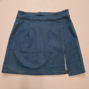 Skylar + Madison Y2K Mini Jean Skirt